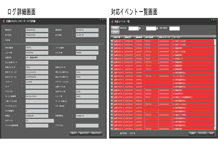 Toolbox 通信ログビューア 対応者登録機能 Toolbox 通信ログビューア 対応者登録機能