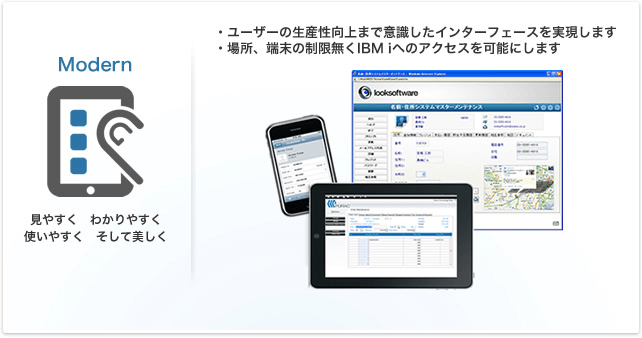 Modern｜見やすく、わかりやすく、使いやすく、そして美しく
