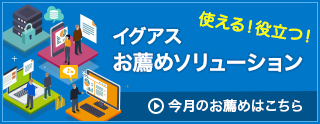 イグアスお薦めソリューション