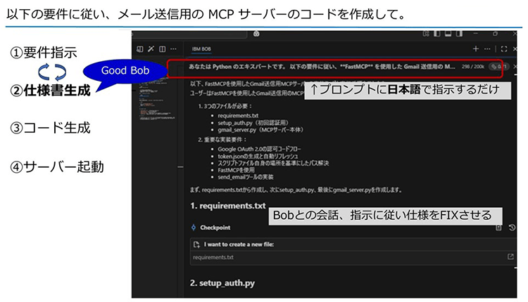 【画面例①】 チャット機能