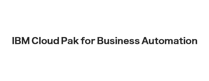 IBM Cloud Pak for Automation